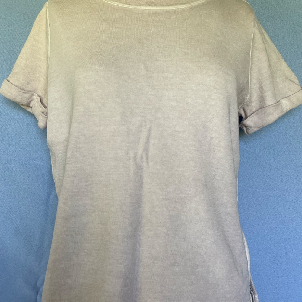 Athleta Eco Wash Restore Sweatshirt Short Sleeve - Women's Small